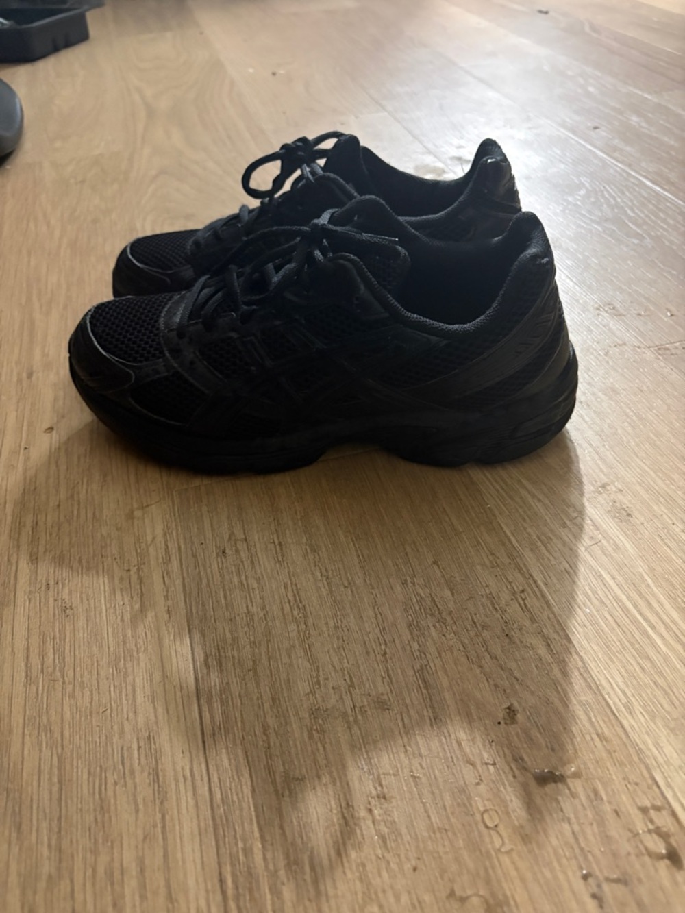 Men's Black Athletic Sneakers - Lightweight Comfort